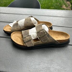 Birkenstock Arizona Brown Double Strap Sandals 44